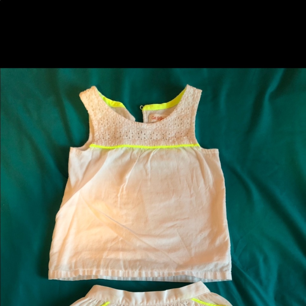 Cat & Jack 2T Skirt and Shirt Set